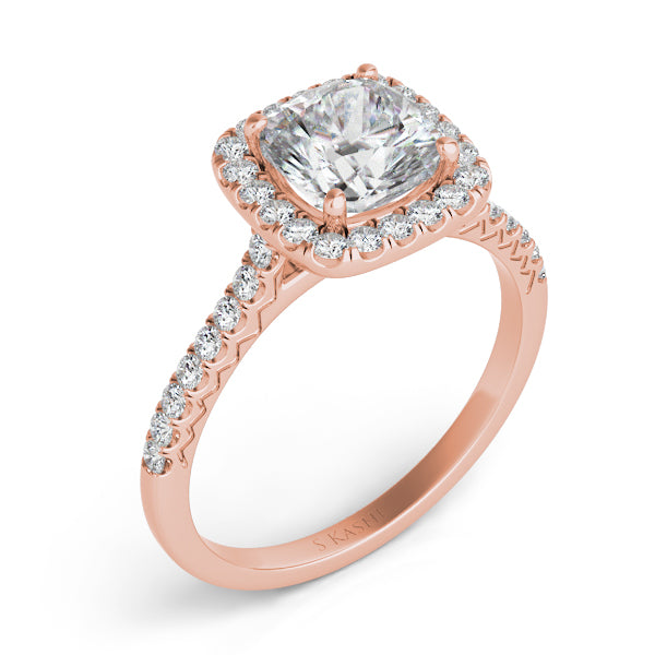 Rose Gold Engagement Ring - EN7593-4.5MRG