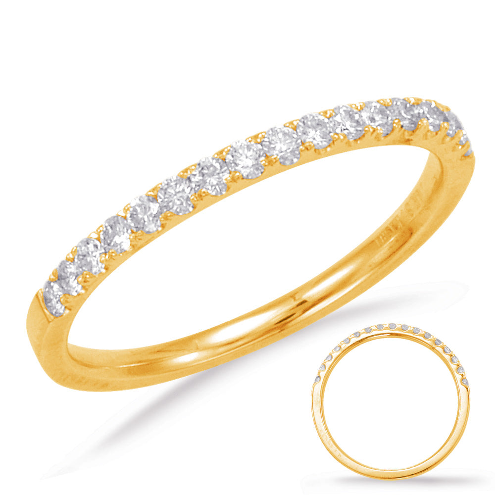 Yellow Gold Wedding Band - EN7597-BYG