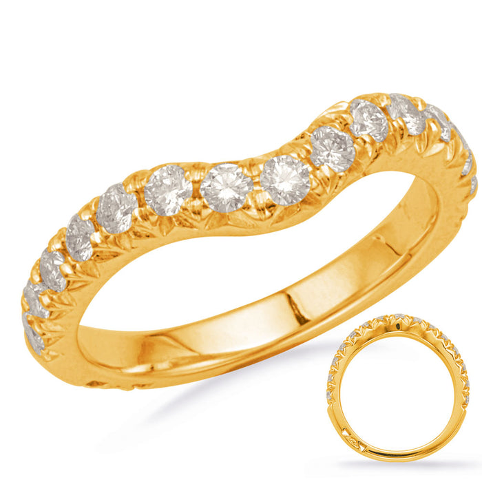 Yellow Gold Matching Band - EN7618-BYG