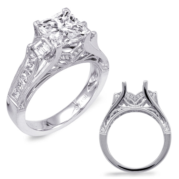 White Gold Engagement Ring - EN7620WG