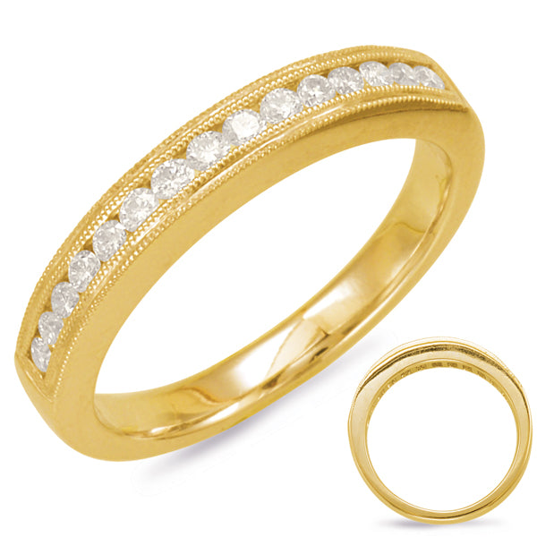 Yellow Gold Matching Band - EN7621-BYG