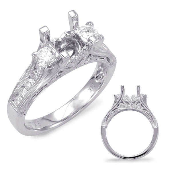 White Gold Engagement Ring - EN7621WG