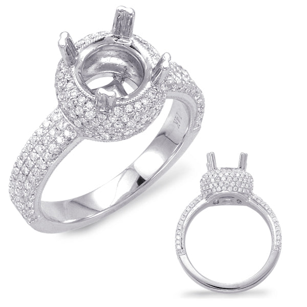 White Gold Engagement Ring - EN7625WG