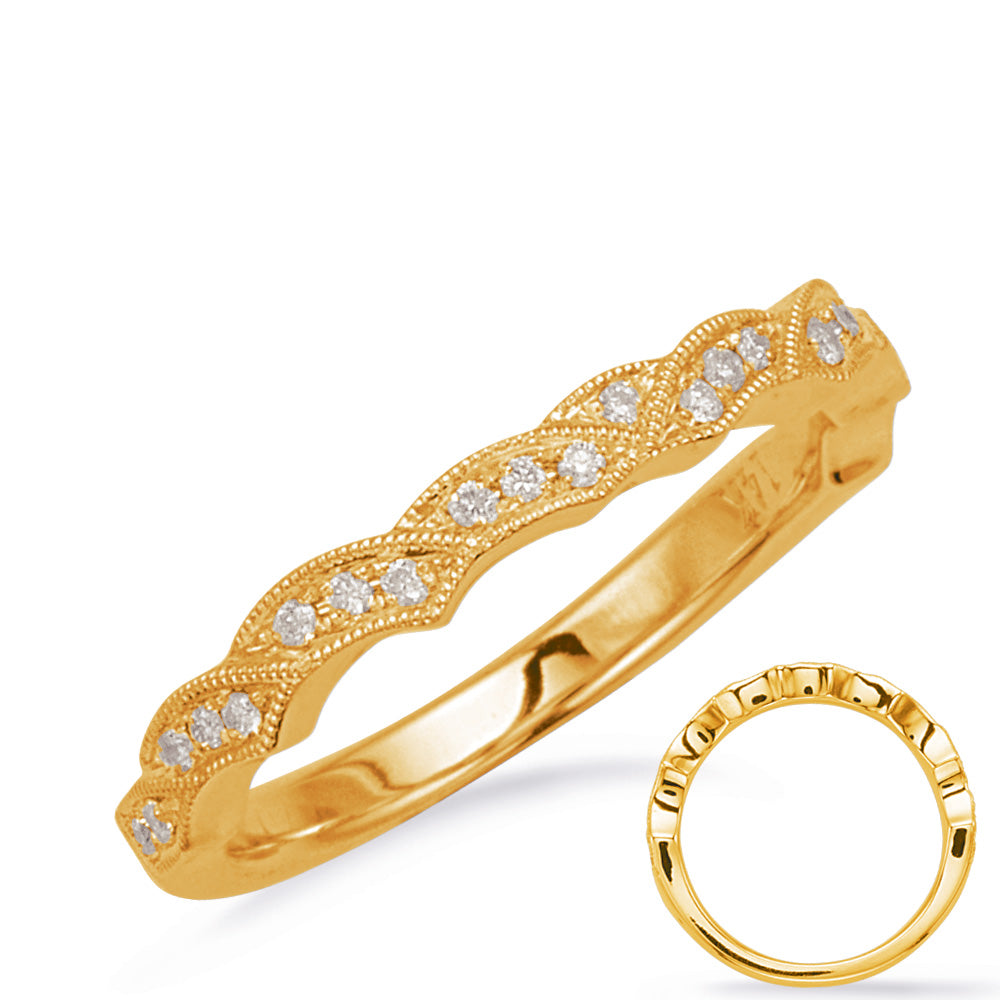 Yellow Gold Matching Band - EN7627-B15YG