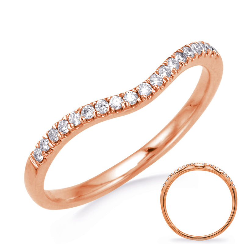 Rose Gold Wedding Band - EN7634-BRG