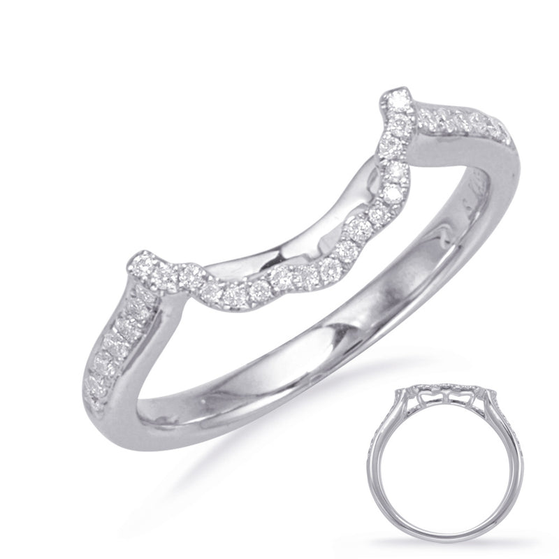 White Gold Matching Band - EN7639-B10WG