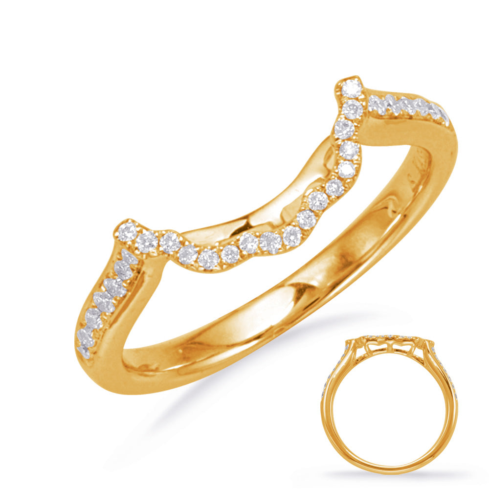 Yellow Gold Matching Band - EN7639-B10YG