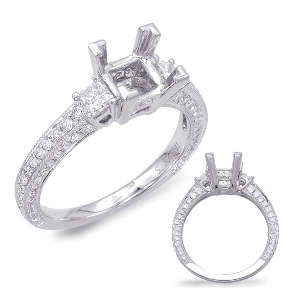 White Gold Engagement Ring - EN7642WG