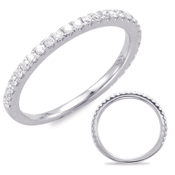 White Gold Matching Band - EN7645-BWG