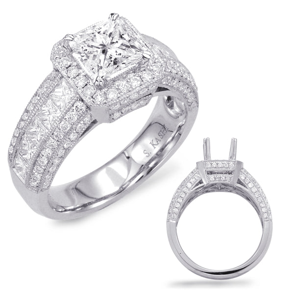 White Gold Engagement Ring - EN7650WG