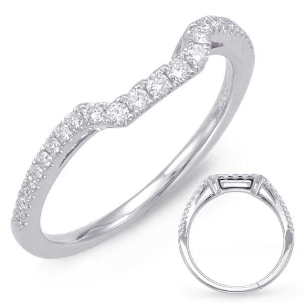 White Gold Matching Band - EN7652-BWG