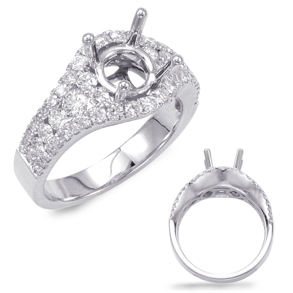 White Gold Engagement Ring - EN7670-15WG