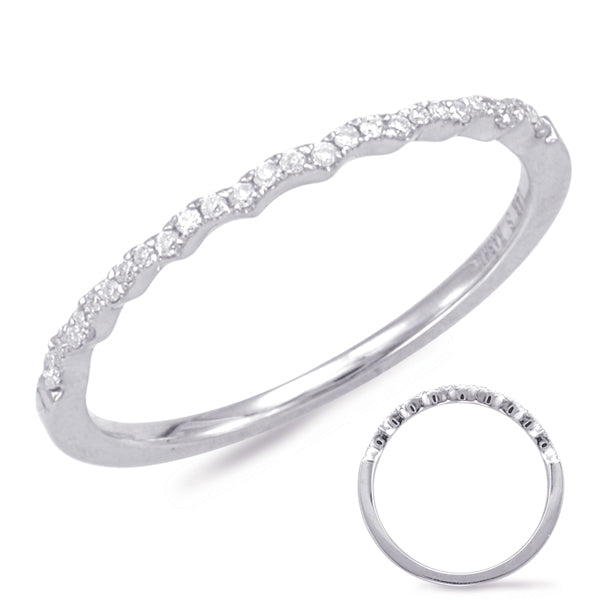 White Gold Matching Band - EN7673-B10WG