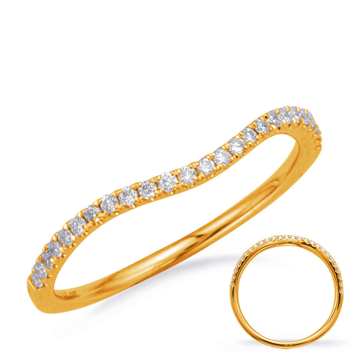 Yellow Gold Matching Band - EN7684-BYG