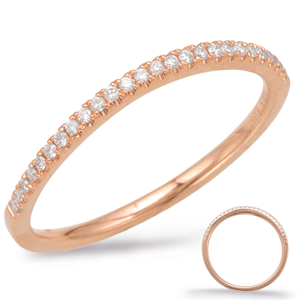 Rose Gold Curve Matching Band - EN7685-BRG