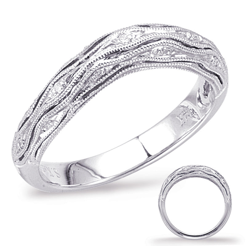 White Gold Matching Band - EN7691-BWG