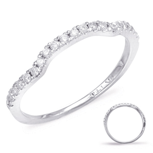 White Gold Matching Band - EN7710-BWG