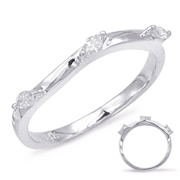 White Gold Matching Band - EN7711-BWG