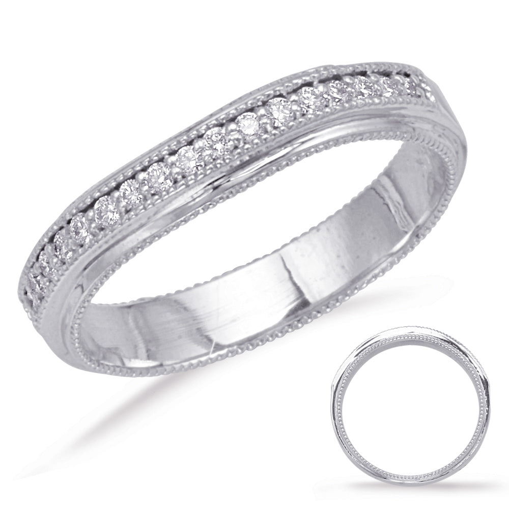 White Gold Matching Band - EN7713-BWG