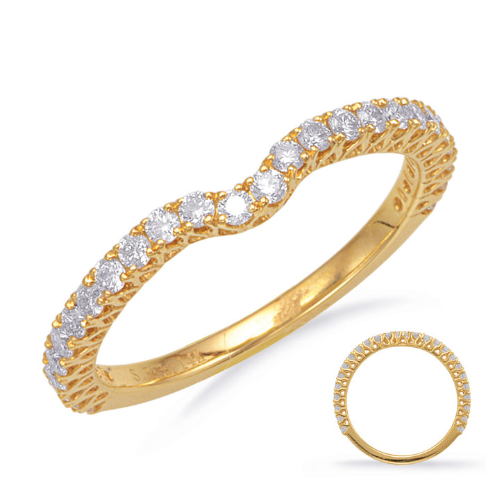 Yellow Gold Matching Band - EN7722-B10YG