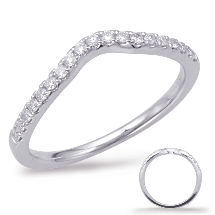 White Gold Matching Band - EN7746-BWG