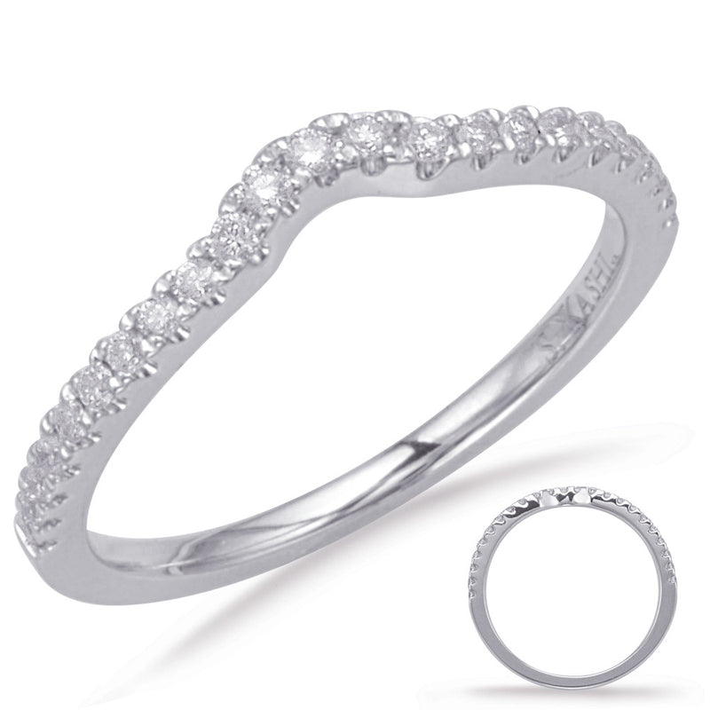 White Gold Matching Band - EN7747-BWG