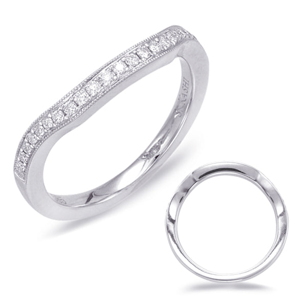 White Gold Matching Band - EN7750-BWG