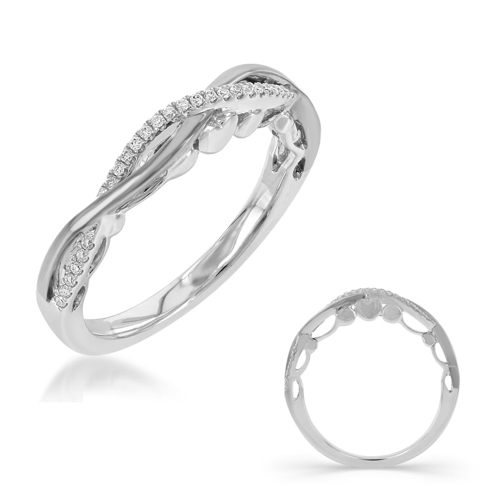 White Gold Matching Band - EN7751-BWG