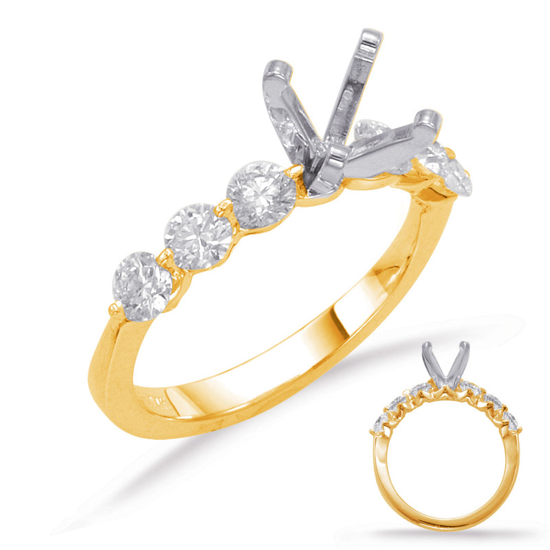 Yellow Gold Engagement Ring - EN7767YG