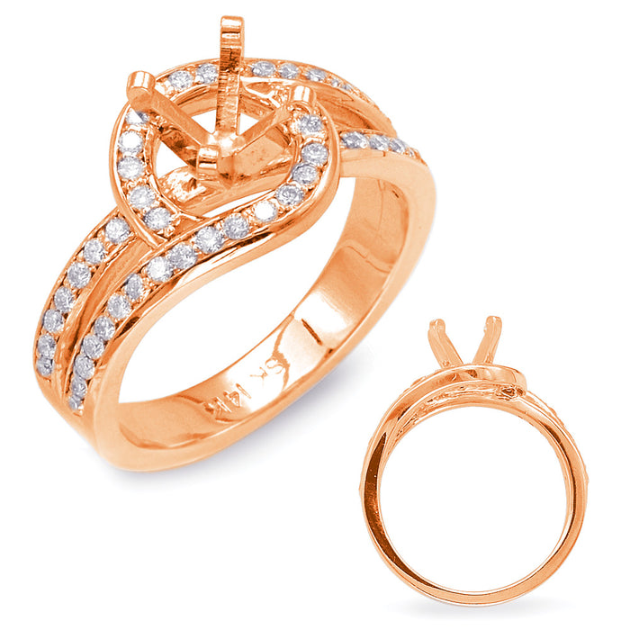 Rose Gold Engagement Ring - EN7768RG