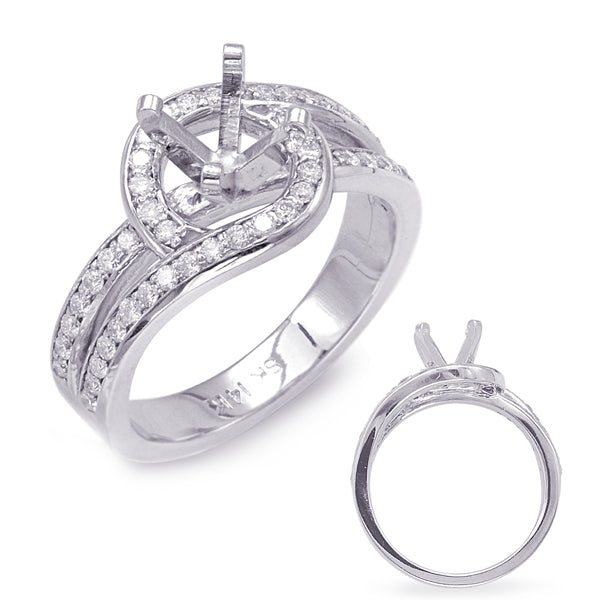 White Gold Engagement Ring - EN7768WG