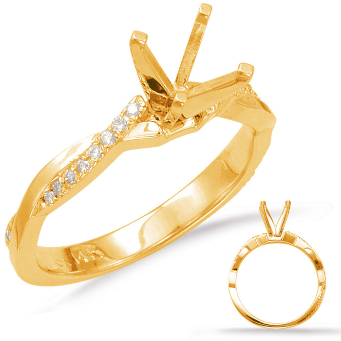 Yellow Gold Engagement Ring - EN7770YG