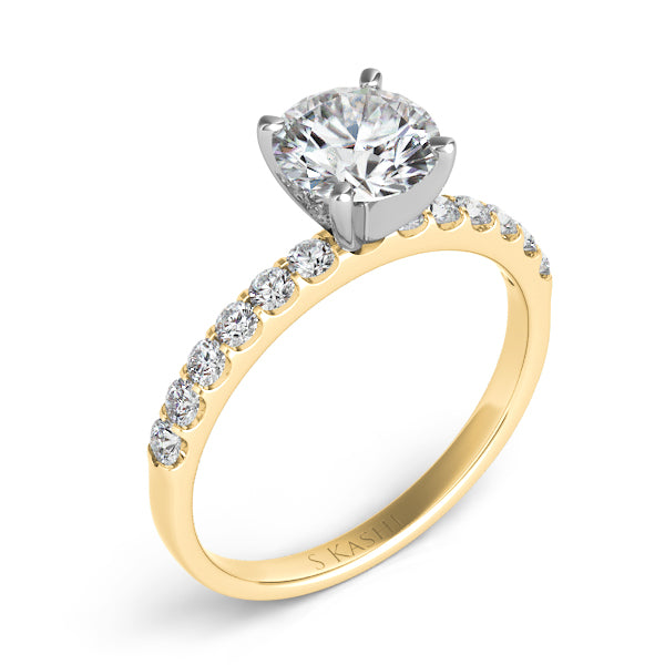 Yellow Gold Engagement Ring - EN7771YG