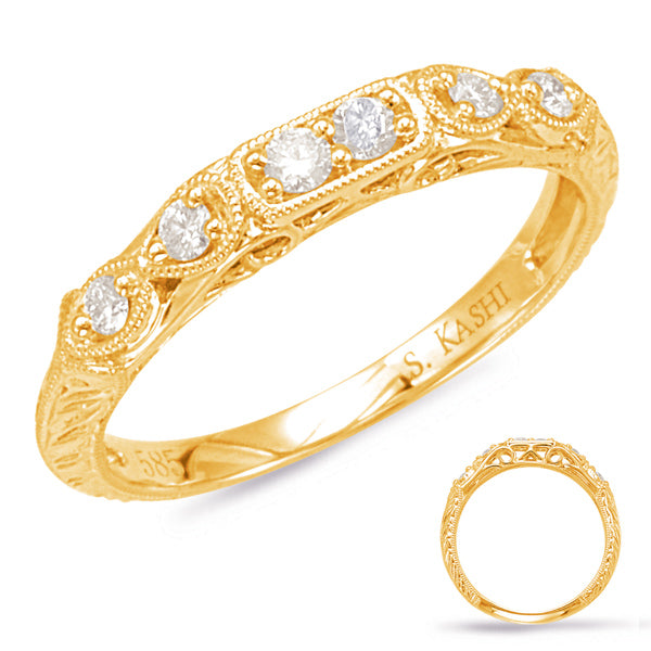 Yellow Gold Matching Band - EN7775-B10YG