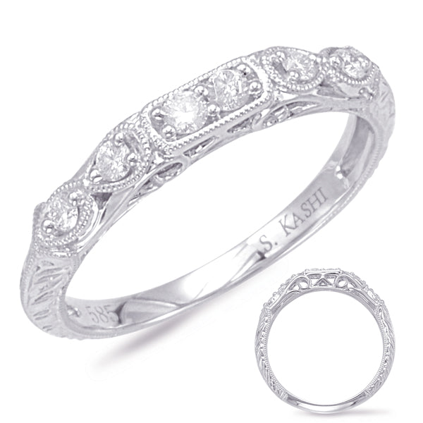 White Gold Matching Band - EN7775-B33WG