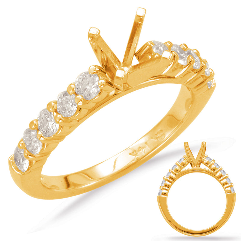 Yellow Gold Engagement Ring - EN7783YG