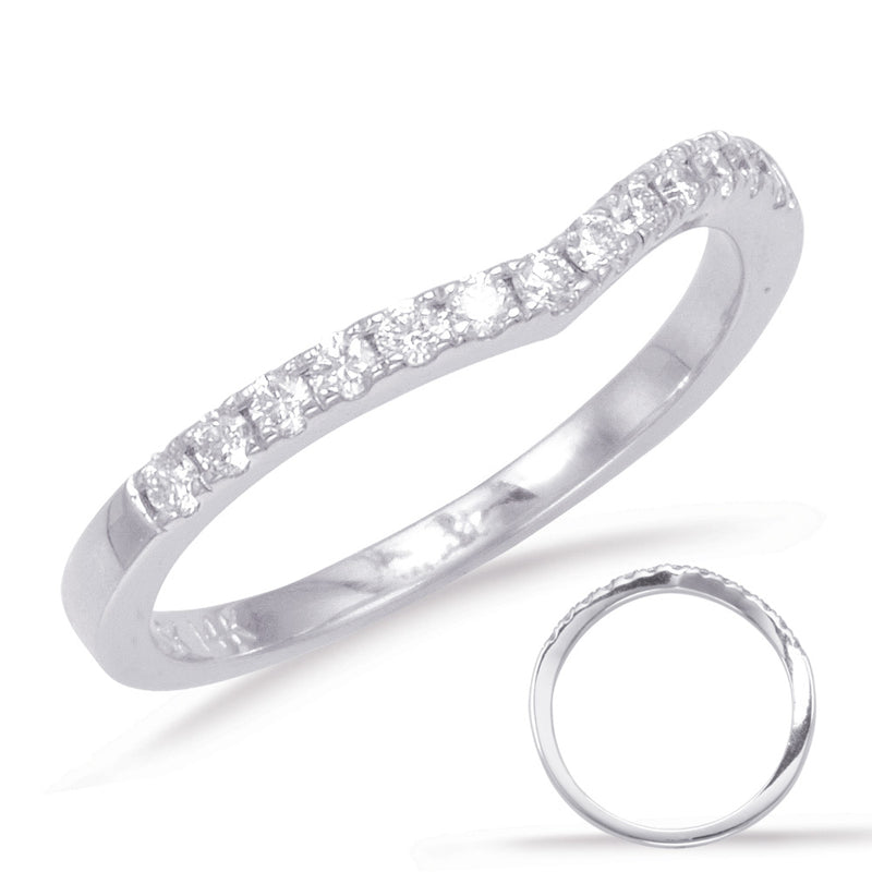 White Gold Matching Band - EN7784-BWG