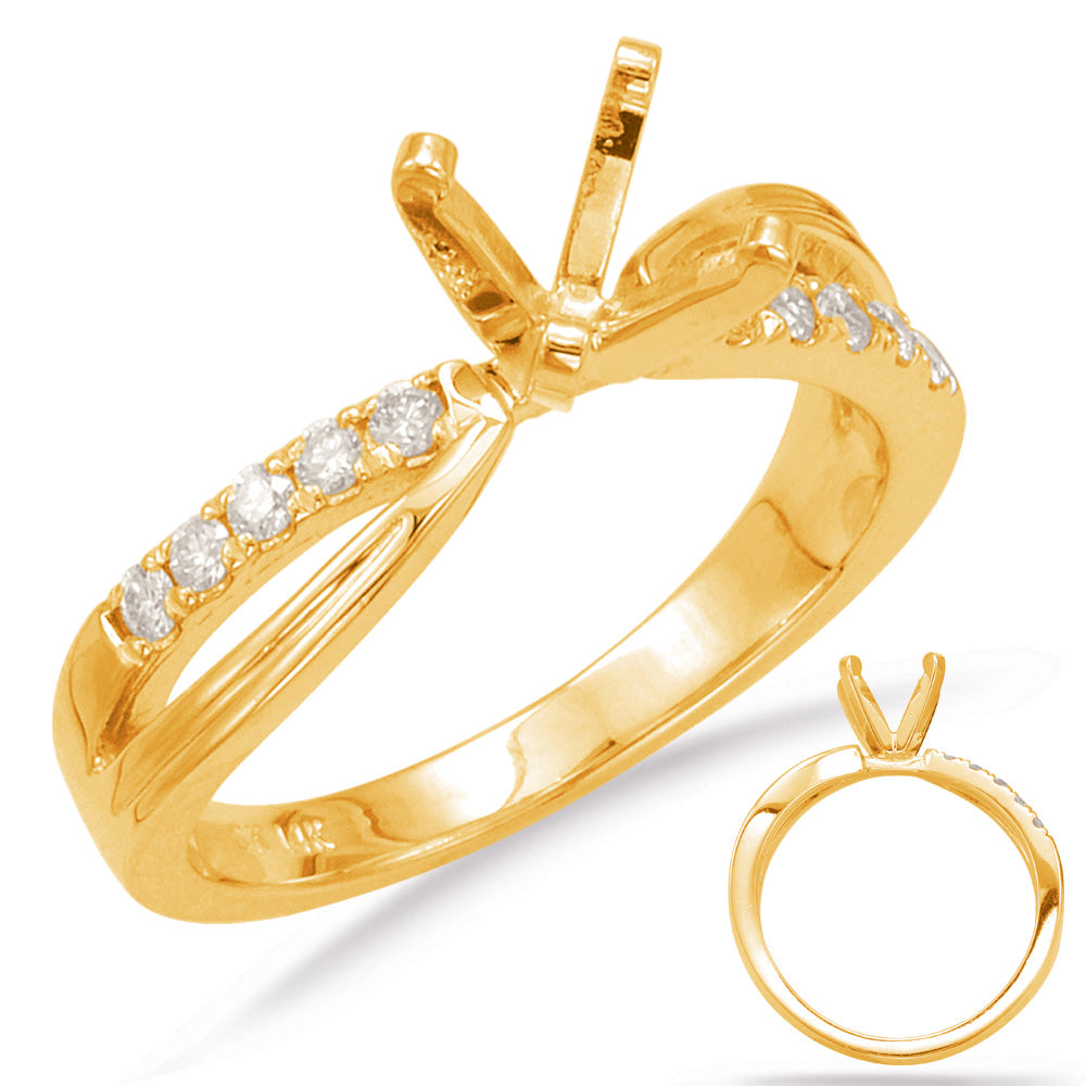 Yellow Gold Engagement Ring - EN7784YG