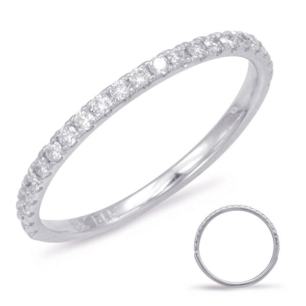 White Gold Matching Band - EN7785-BWG