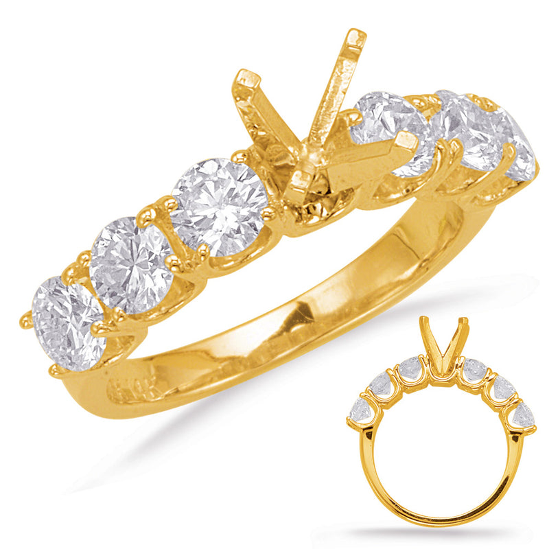 Yellow Gold Engagement Ring - EN7786YG