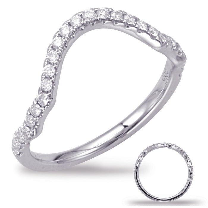 White Gold Matching Band - EN7788-BWG