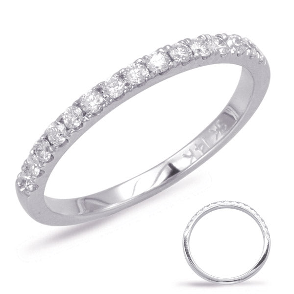 White Gold Matching Band - EN7795-BWG