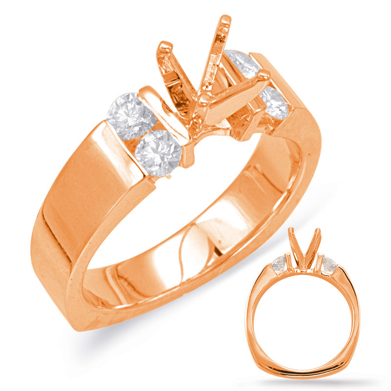 Rose Gold Engagement Ring - EN7807RG