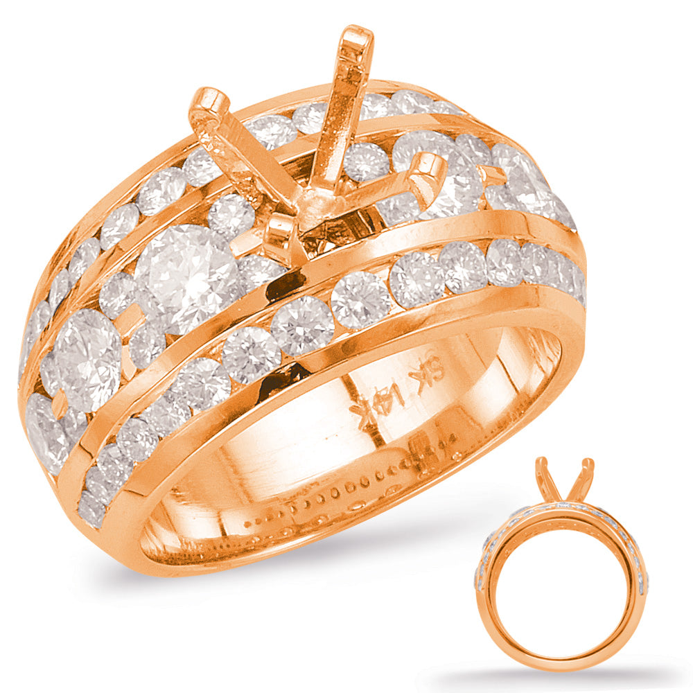 Rose Gold Engagement Ring - EN7808RG