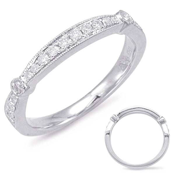 White Gold Matching Band - EN7829-B10WG