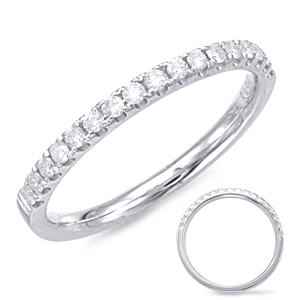 White Gold Matching Band - EN7833-B7X5MWG