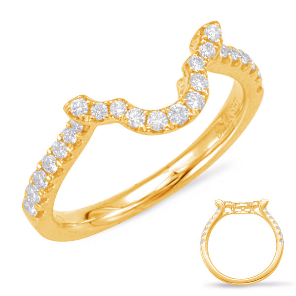 Yellow Gold Matching Band - EN7834-BYG