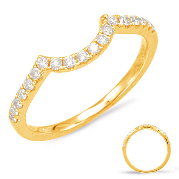 Yellow Gold Matching Band - EN7837-B10YG