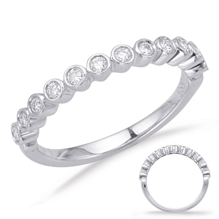 White Gold Matching Band - EN7842-B10WG