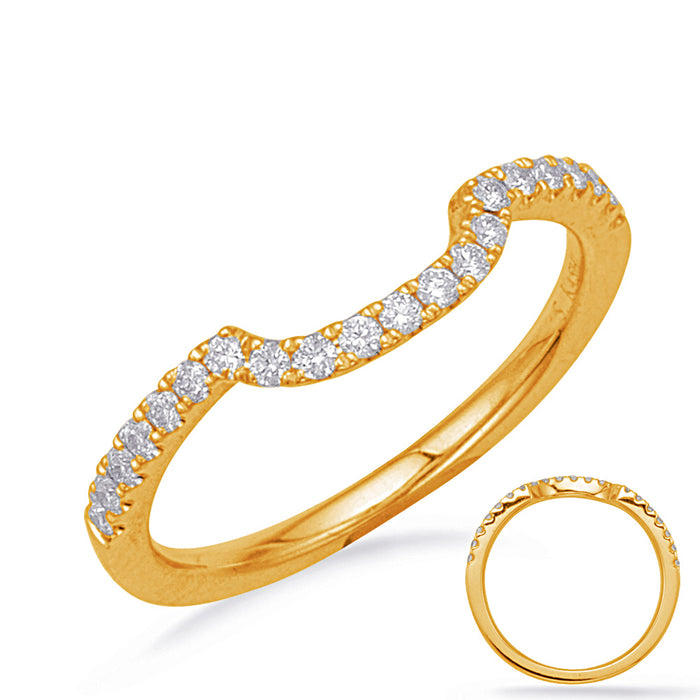 Yellow Gold Matching Band - EN7854-BYG